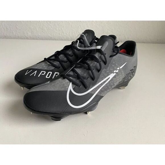 Nike React Vapor Ultrafly Elite 4 Black Baseball Cleats DA0701-001 Men's Sz 14 - Picture 6 of 10